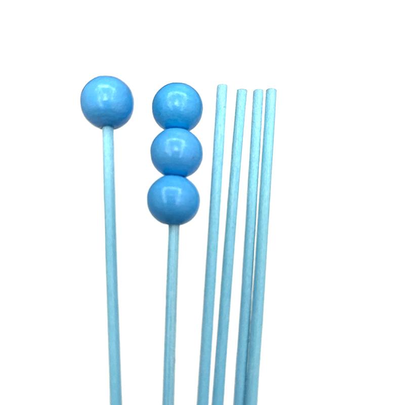 6pcs Wood Ball Aroma Diffuser Replacement Rattan Reed Sticks Air Freshener Aromatherapy Aroma Stick Oil Diffuser Refill Sticks
