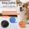 Interactive Smart Dogs Toys Balls - USB Automatic Moving Bouncing Ball for Puppy to Large dog-Electronic Pets Ball Birthday Gift