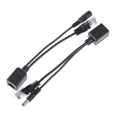1Set Poe Cable Passive Power Over Ethernet Adapter Cable Poe Splitter Injector