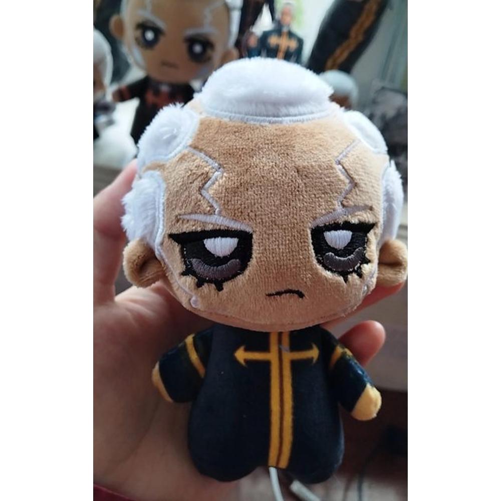 Anime Enrico Pucci Plüschtiere Schlüsselanhänger Anhänger jojo Golden Wind Plüsch Enrico Pucci Figur Stofftier Seesternkörper Plüschtiere Geschenk