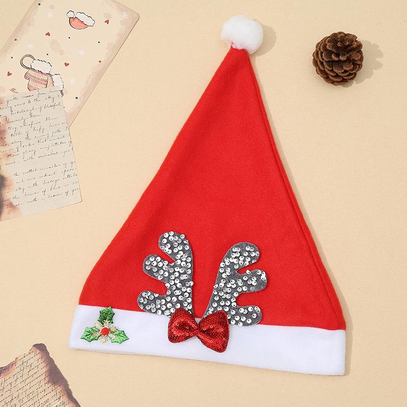 Cross-border Christmas hat wholesale Santa hat Christmas elk snowman decoration multi-style hat