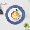 2 Pcs Anti-Slip Round Table Mat Set Woven Placemats Dining Table Non-Slip Coasters for Kitchen Heat Resistant Bowl Pads Drink Mats