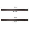 1pcs led Track light rail 50cm PVC white  black lead rail connectors rail 2 Wire bracket accessories