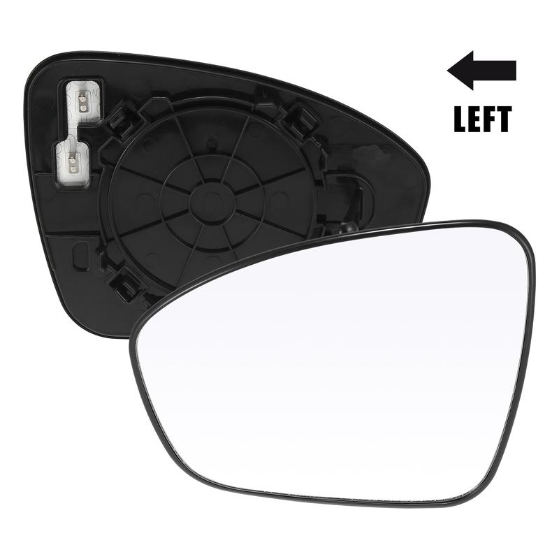 X Autohaux Left Right Side Car Rearview Mirror Glass for Nissan Sentra 20-21 Heated Mirror Glass Replacement with Backing Plate