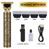 New Hair Clipper Washing Carving T9 Hair Clipper Oil Head Electric Hair Clipper Shaving Electric Hair Clipper Light Head Digital Display Household