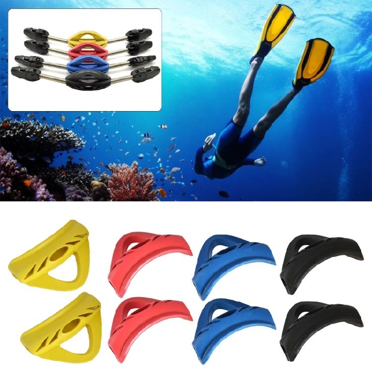 1 Paar Feder-Fersenriemen Ersatzband Tauchzubehör Gummi-Schwimmflossen Scuba-Tauchflossen Fersenriemen Flossen