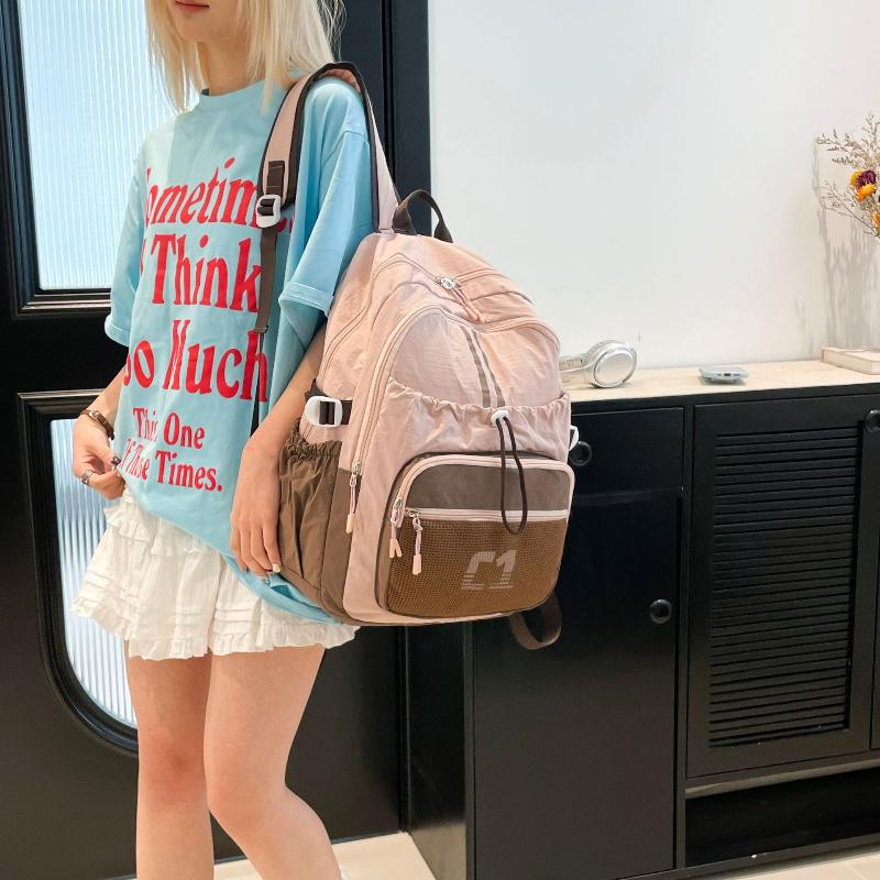 Backpacks for Women Minimally Designed Bag Large Capacity Lightweight Cute Backpacks Trendy Casual Back To School Bags Mochila
