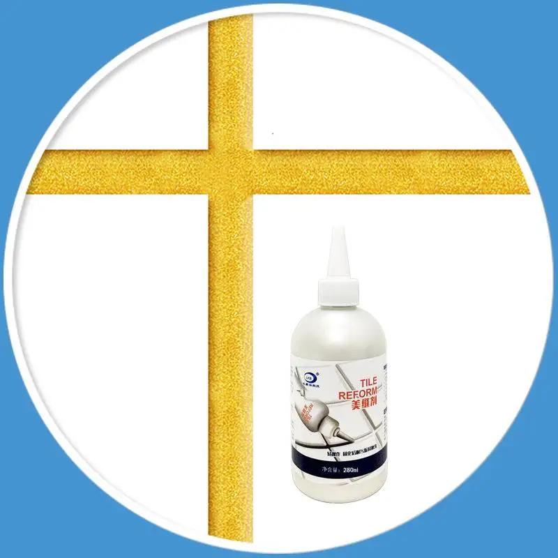150ml/280ml Tile Gap Sealant Sealant Special Floor Tile Kitchen Toilet Waterproof Mildew Resistant Caulking Agent Floor Filling