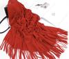 Scarf Women's Winter High-end Cashmere Scarf Versatile Women's Shawl Korean Autumn and Winter Solid Color Scarf