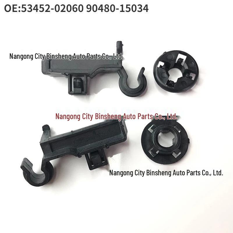 Toyota Corolla Engine Hood Support Bracket Clip 90480-15034