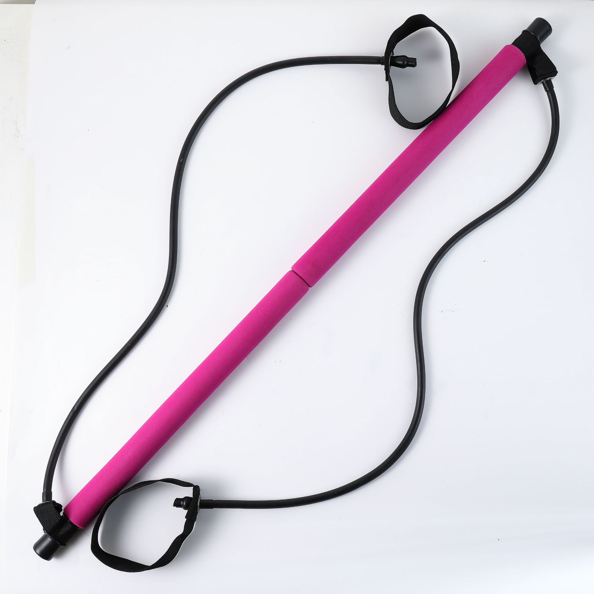 

Йога Пилатес Бар Палка Кроссфит Тренировка Эластичные Эспандеры Тренажер Для Йоги Тянущийся Канат Портативный Домашний Спортзал Фитнес-Оборудование красный