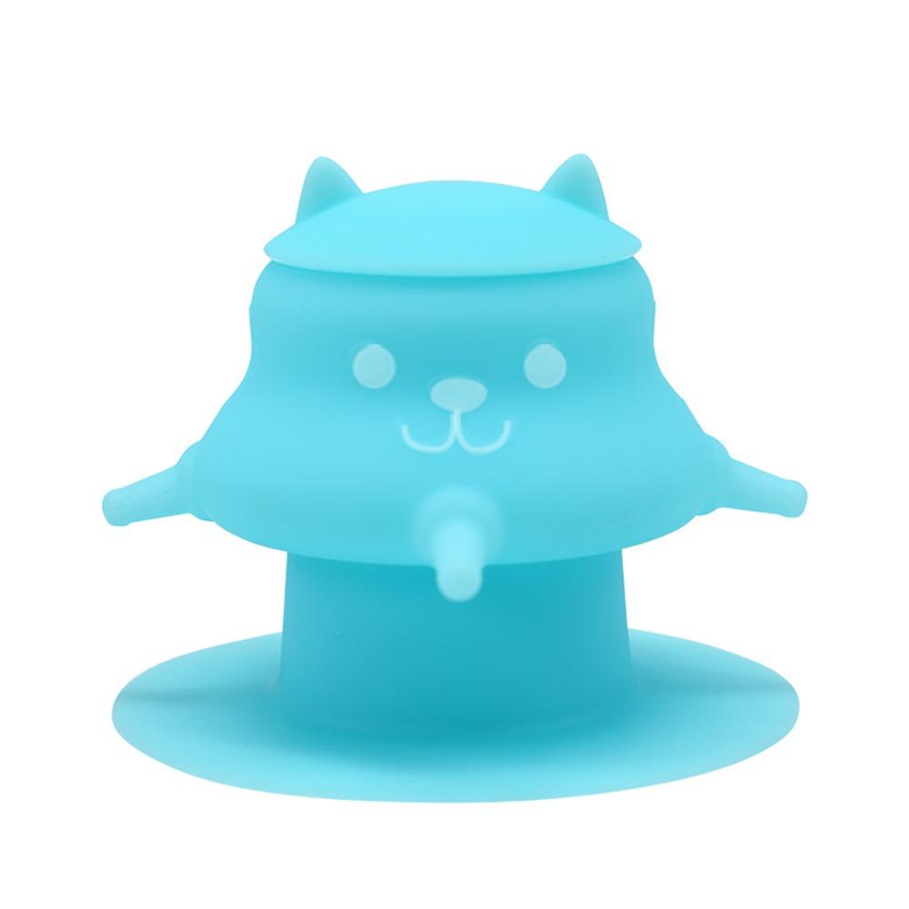 

230ml Pet Water Feeding Supplies Silicone Anti Slip Suction Cup Puppy Nursing Bottle 4 Nipples Dog Breastfeeding Artifact синий