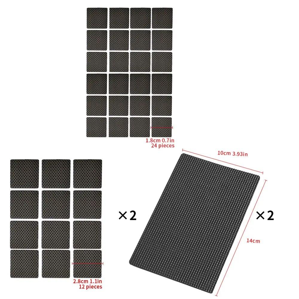 Table Leg Protectors, Anti-Scratch Leg Pads, Rubber Non-Slip Chair Leg Pads, Silent Stickers, Furniture Accessories