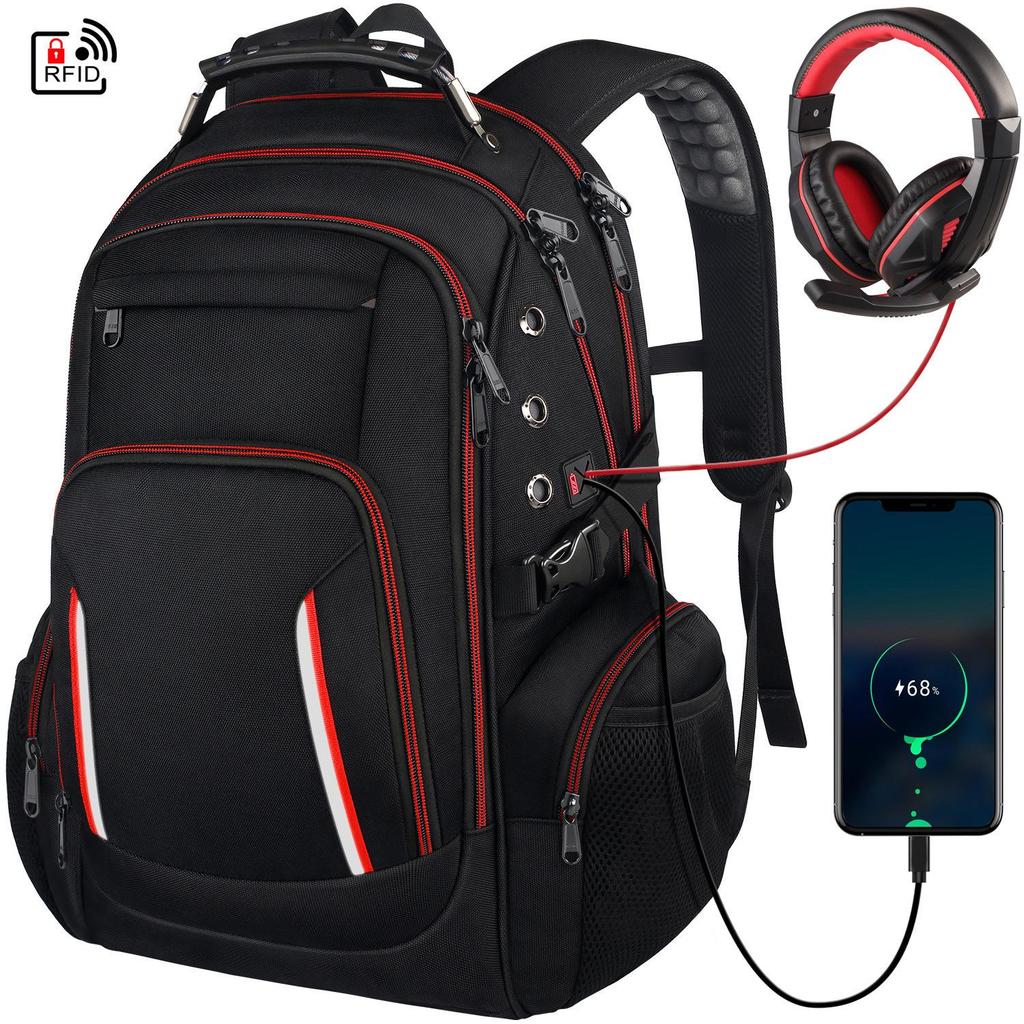 Unisex Anti-Theft School & Laptop Backpack