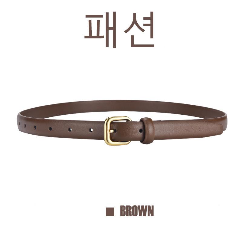 

Ремень четыре сезона коричневый ремень изысканный сочетание брюки простой универсальный ремень 2025 новая модная декорация 110cm верблюд