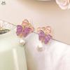 Mi Lian Elegant Enamel Drip Ear Clips for Unpierced Ears - Fashionable High-End Women's Ear Cuff