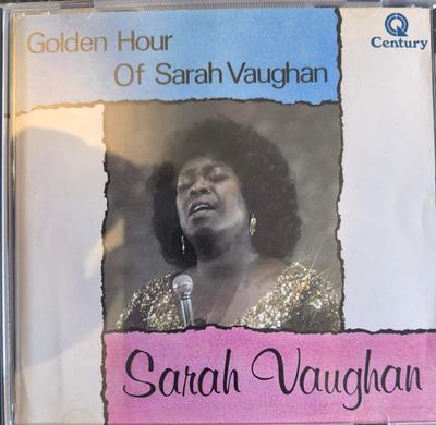 CD SARAH VAUGHAN - Golden Hour Of Sarah Vaughan 32ED5001 CENTURY 1986 Japan Obi Jazz Used