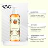 Hydrating Shower Gel Persimmon Body Wash, 100ml Gentle Exfoliating with Fresh Non Irritating Wash Fruit Scent, Deep Cleansing Mild Daily Cleanser for