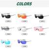 DUBERY Herren Randlose Sonnenbrille Driving Shades Outdoor Sport Angeln Sonnenbrille Ultraleichter Rahmen UV400