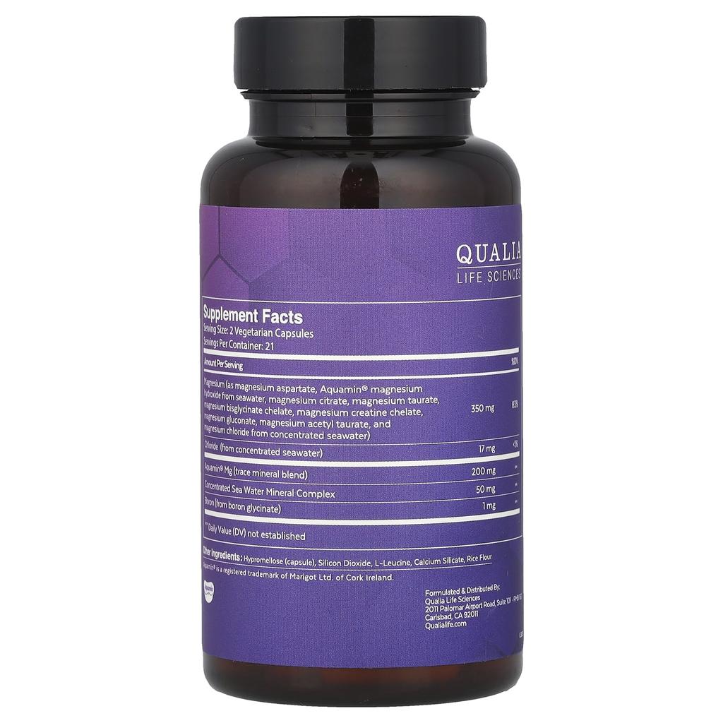 Qualia Magnesium+™, 42 kapsler