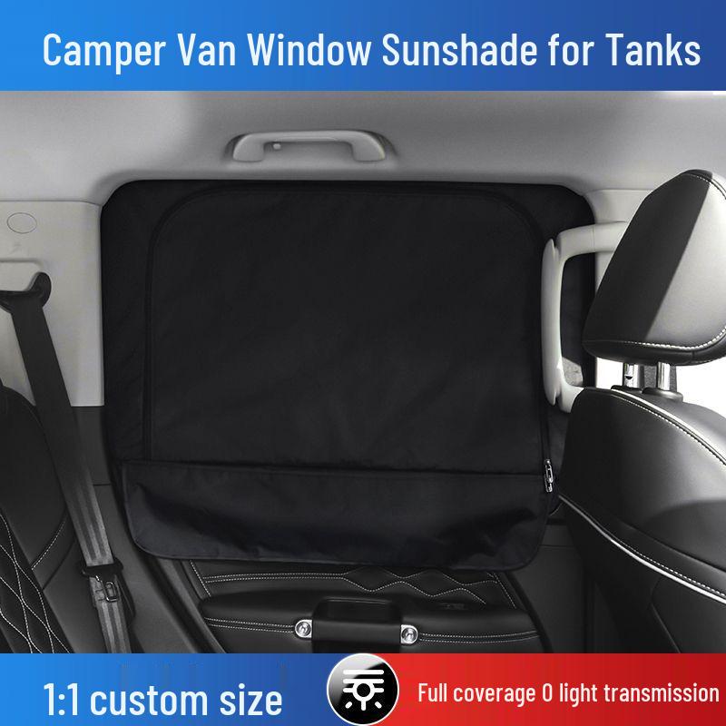 Tank 300 Car Window Sun Shade Mesh - Off-Road Curtain for Sun, Sand, and Mosquito Protection
