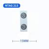 Transparent NFC Anti-Metal Tag Wet Inlay Sticker with NTAG215 Chip for Access Control