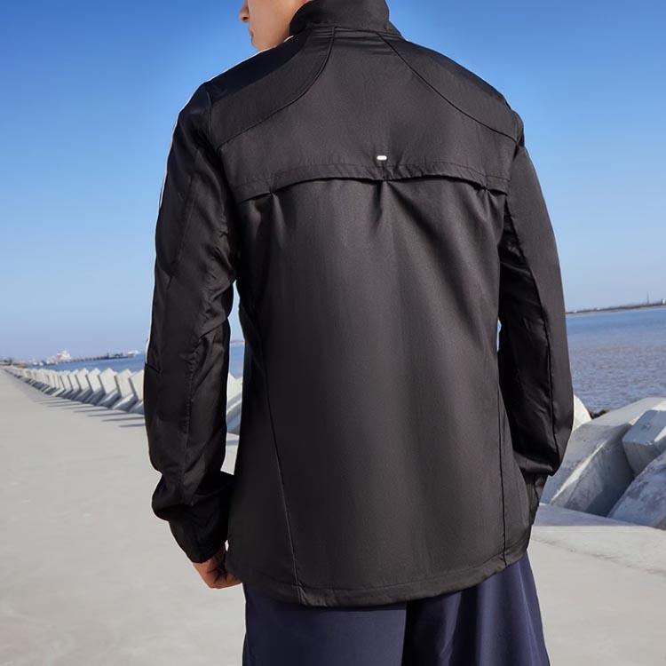 New Adidas 3 Stripes Jacket Men's Black GM1410