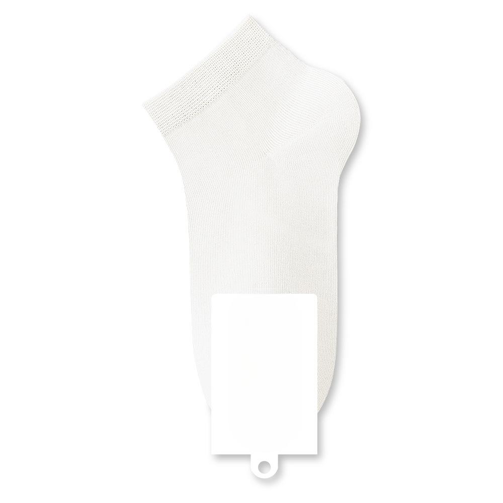 Women's Spring and Summer Casual Pure Cotton Anti Slip and Odor Proof Solid Color Boat Socks