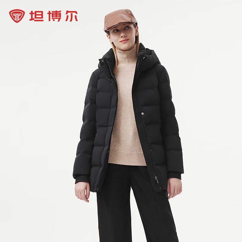 

Tanboer Women s Short Hooded Goose Down Jacket 520396A 160