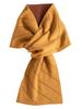 Mini Made In Wraps In 3 Seconds Men's Scarf, Japan, (Bright Gold-Brown)