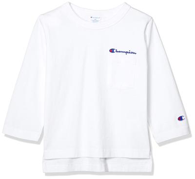 Ärmel Campus CS6459 Jungen Japan 100 bis japanische Größe [Champion] 3/4 T-Shirt Off-White (entspricht 100)