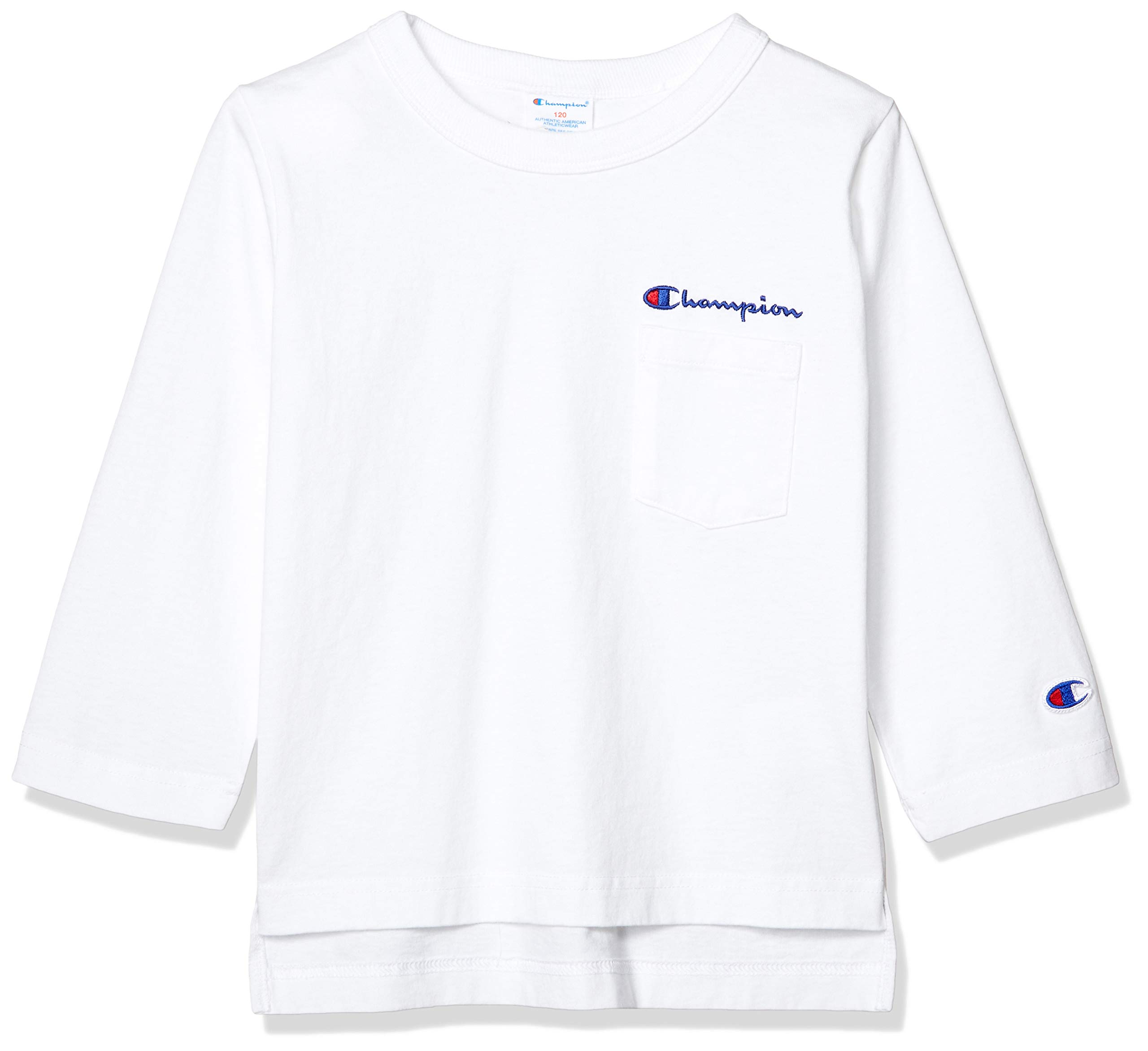 

рукав Campus CS6459 Мальчики Япония 100 до японского размера [Champion] 3/4 Футболка Off-White (эквивалент 100)
