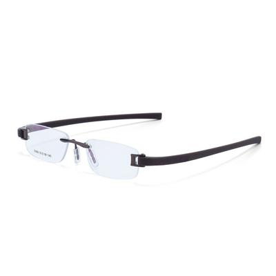 RSINC Rimless-Frame-Eye-Glass-Copper Brown Eyeglasses 51-18-140 Unisex Usa JL166604417976