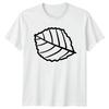 Leaf Outline T-Shirt Botanical Nature Gift For Him And Her