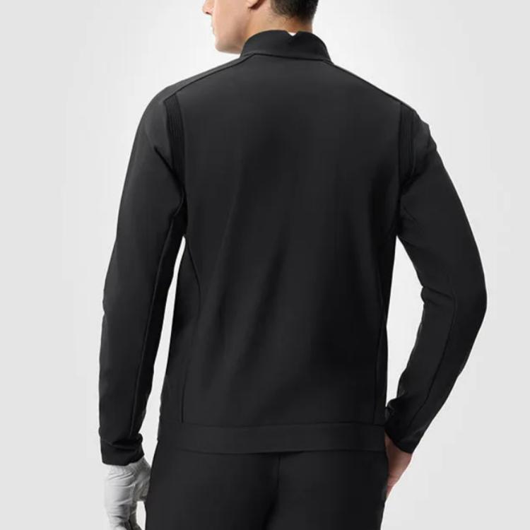 New FILA Knitted Fabric Long-Sleeved Coat Men's A11M515502FBK