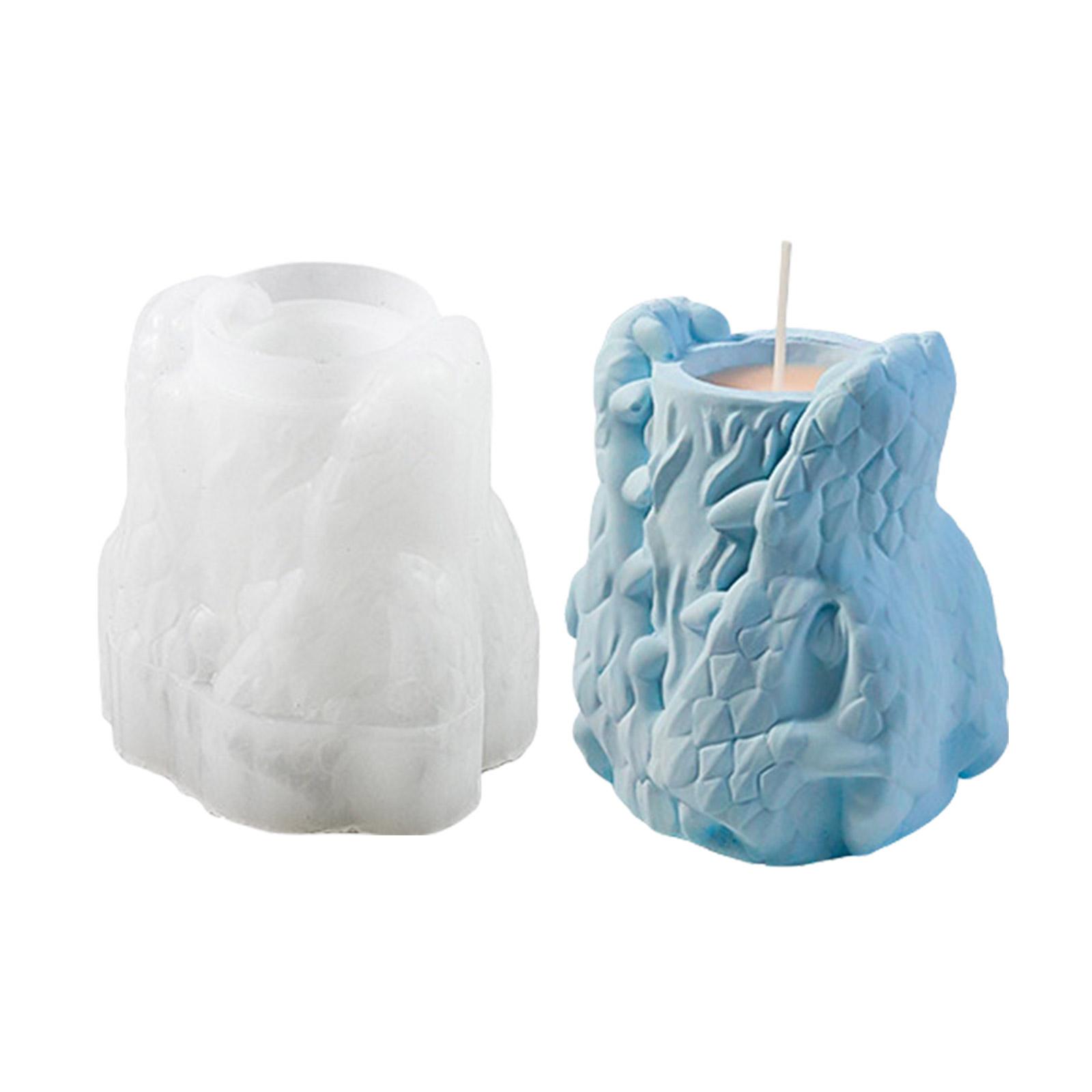 

Подсвечник для чайной свечи, силиконовая форма, прочные силиконовые формы в виде головы змеи для подсвечников из смолы и декоративных тарелок