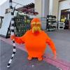 Fake Mustache Jumpsuit Costume Full Body Halloween Cosplay Costume Morph Suit  Halloween Party