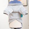 Soft Pet Dog Hoodie Preppy Style Two Legs Dog Clothes Casual Style Dog Pullover  Outdoor Activities