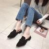 Fashion Female Shoes Cover Toe Butterfly-Knot Mules For Women 2024 Slippers Casual Square heel Loafers Slides  New Luxury Pointed