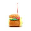 IRIS RAIN ANIROLLZ Plush Strap Basic Series Burger Chicky 7x6x9cm ANI-CK-PK