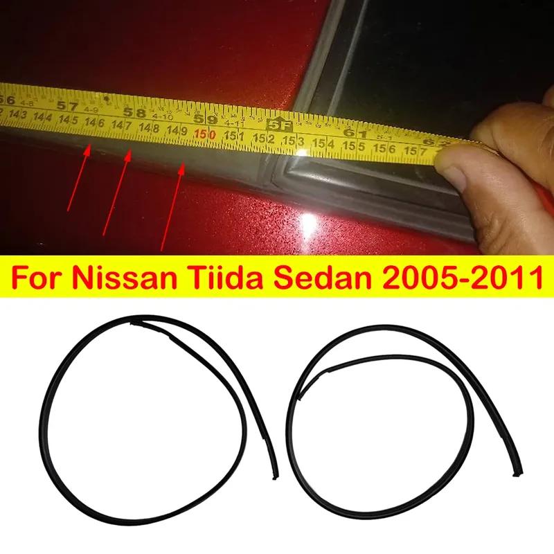 

73852-ED400 73853-ED400 Для Nissan Tiida 2005-2011 Седан Резиновая водосточная накладка на крышу автомобиля Боковая отделочная молдинг-уплотнительная полоса 152 см