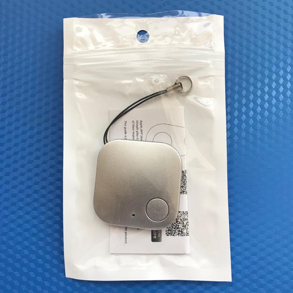 Smart Square 5.0 Bluetooth Tracker: Anti-Loss Device for Kids & Seniors, Phone Item Locator, Two-Way Alarm, Location Finder
