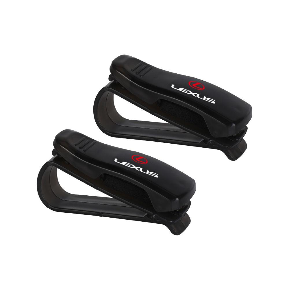 Car Glasses Clip Sun Visor Sunglasses Organizer Holder Card Ticket Clips For LEXUS ES 300H ES300H ES350 RX GX LS LX IS GS RC UX