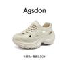 Augustine sports dad sandals women's 2025 new spring and summer hole white shoes soft-soled wading beach shoes
