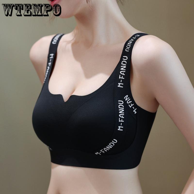 

Gather Bras for Women Collect Accessory Breasts Prevent Sagging Plus Size Sports Bra Thin Design 6XL рожевий