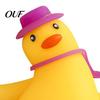 Office Relaxation Tools Cartoon Duck Stress Relief Toy, Squeezable Fidget Soft TPR Toy Stretch Sensory for Hand Exercise
