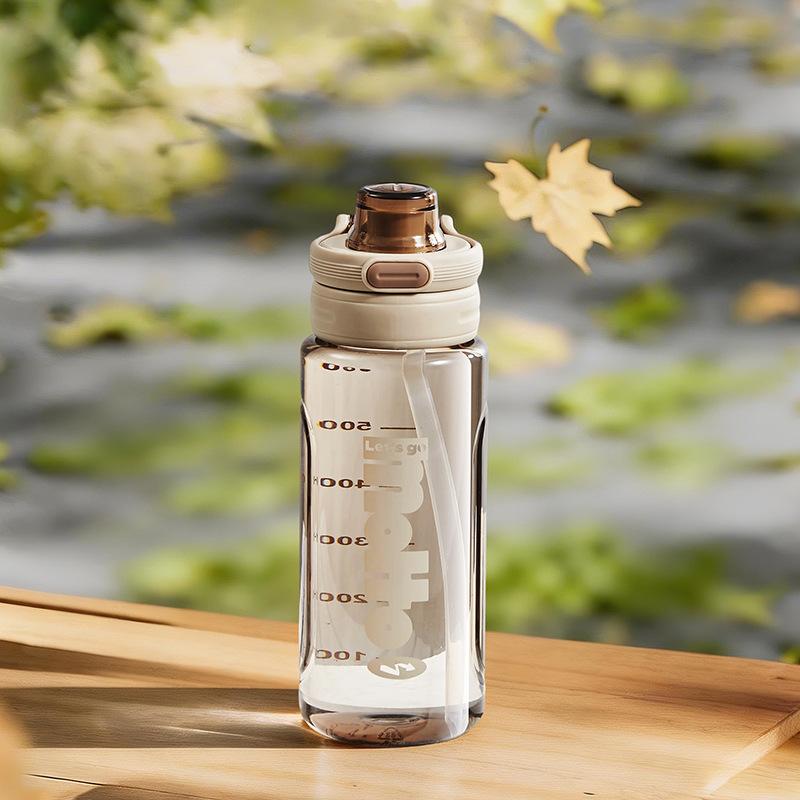 Student Cups - Gender-specific Portable Water Bottles for Summer Fitness and Sports. with Straws. Anti-drop and Anti-leak Features. Easy To Carry.