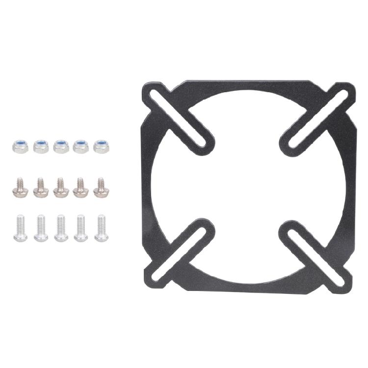 

Heavy Duty Metal Fan Mounting Bracket 6-12Inch Computer Case Adapter Optimized Airflows Structure 1