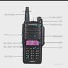 Baofeng UV-9R Plus Waterproof Marine Handheld Long-Distance Walkie-Talkie