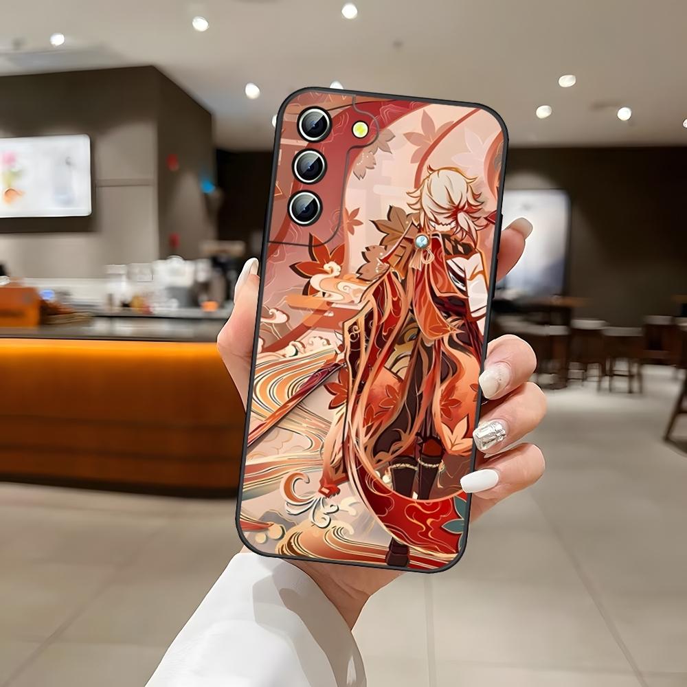 Games Genshin Impact Phone Case Back Cover for Samsung S24 Ultra S22 S23 S20 Fe S21 Plus Galaxy A54 A34 A24 A53 M54 Note 20